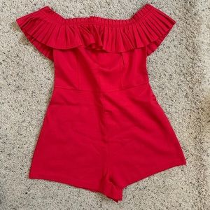 NWT urban outfitters UO ruffle romper